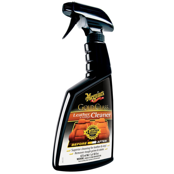 Очиститель для кожи и винила Meguiar's Gold Class Leather & Vinyl Cleaner, 473 мл (G18516)