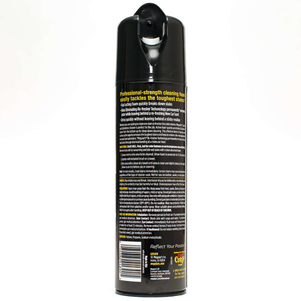 Пенный очиститель с щеткой для карпета и ковров Meguiar's Carpet & Upholstery Cleaner, 539 г (G191419)