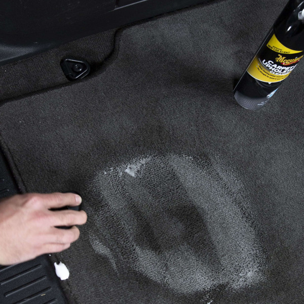 Пенный очиститель с щеткой для карпета и ковров Meguiar's Carpet & Upholstery Cleaner, 539 г (G191419)