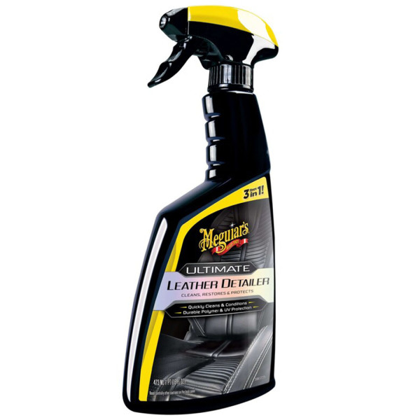Спрей 3 в 1 для ухода за кожаным салоном Meguiar's Ultimate Leather Detailer, 473 мл (G201316)