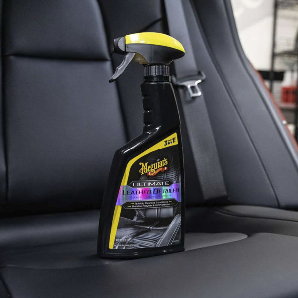 Спрей 3 в 1 для ухода за кожаным салоном Meguiar's Ultimate Leather Detailer, 473 мл (G201316)