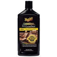 Лосьон 3 в 1 для ухода за кожаным салоном Meguiar's Gold Class Rich Leather Lotion, 414 мл (G7214)