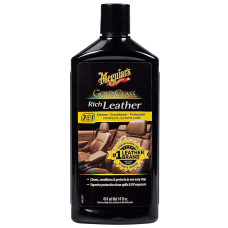 Лосьон 3 в 1 для ухода за кожаным салоном Meguiar's Gold Class Rich Leather Lotion, 414 мл (G7214)