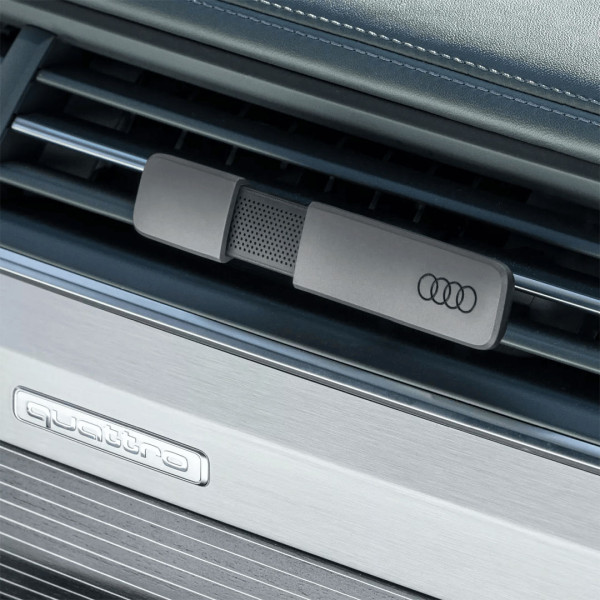 Оригінальний ароматизатор повітря Audi Air Freshener Design, Платиновий сірий (Морський)