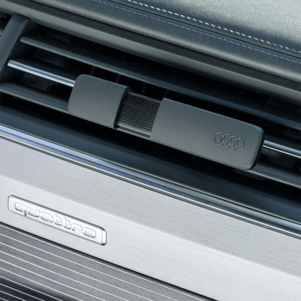 Оригінальний ароматизатор повітря Audi Air Freshener Design, Чорний мат (Східний)