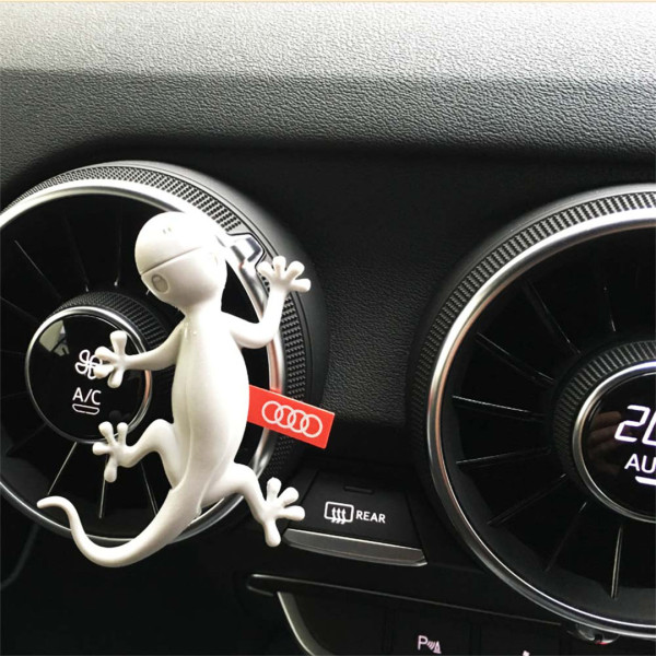 Оригінальний ароматизатор повітря Audi Gecko Air Freshener, Світло-сірий (Сосна та апельсин)
