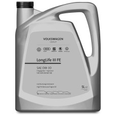 Моторное масло VAG LongLife III FE 0W-30, 5л GS55545M4 