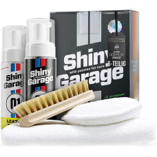 Набор для чистки и ухода за кожей Shiny Garage Leather Kit Strong