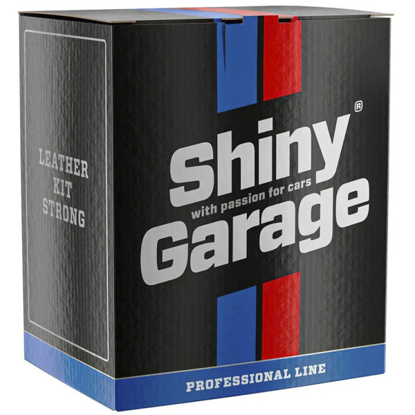 Набор для чистки и ухода за кожей Shiny Garage Leather Kit Strong