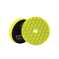 Полірувальний круг ріжучий Chemical Guys Yellow Hex-Logic Quantum Heavy Cutting Pad Ø 125 мм (BUFX_111HEX5)