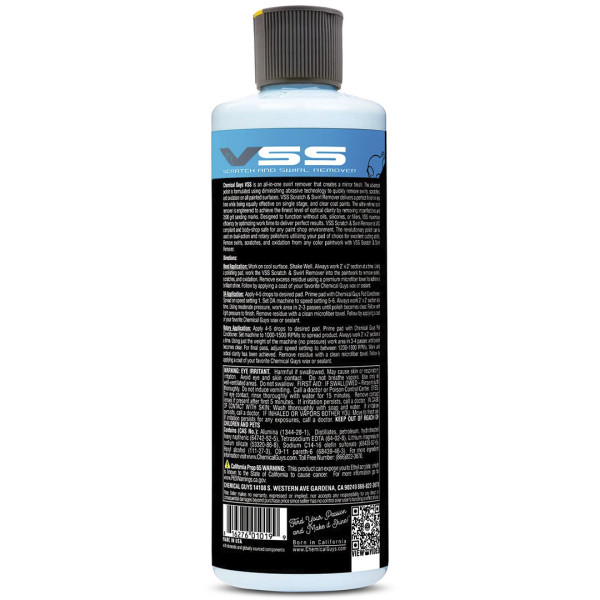 Одноступенчатая полировальная паста - Chemical Guys VSS One-Step, 473 мл
