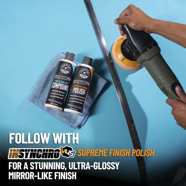 Абразивная полировальная паста - Chemical Guys InSynchro V43 Precision Cut Compound, 473мл
