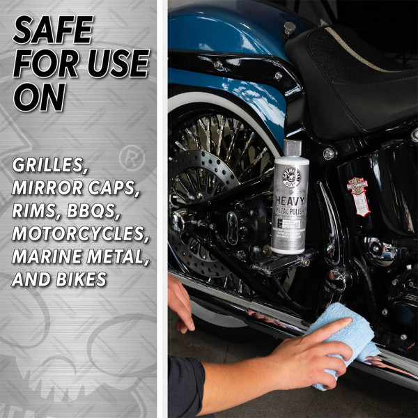 Полироль для металла Chemical Guys Heavy Metal Polish, 473 мл