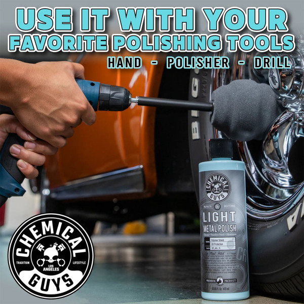 Полироль для металла Chemical Guys Light Metal Polish, 473 мл