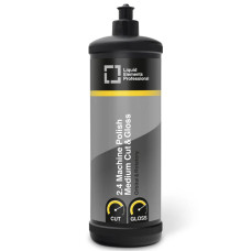 Паста полировальная средне-абразивная - Liquid Elements Pro 2.4 Machine Polish Medium Cut&Gloss, 1л