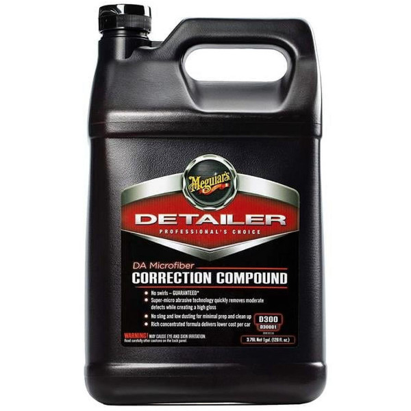 Коррекционная полировальная паста Meguiar's Detailer DA Microfiber Correction Compound, 3.78 л (D30001)