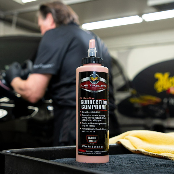 Коррекционная полировальная паста Meguiar's Detailer DA Microfiber Correction Compound, 473 мл (D30016)