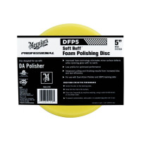 Полировальный круг средней жесткости Meguiar's DFP5 DA Soft Buff Foam Polishing Pad 5'', 12,7 см