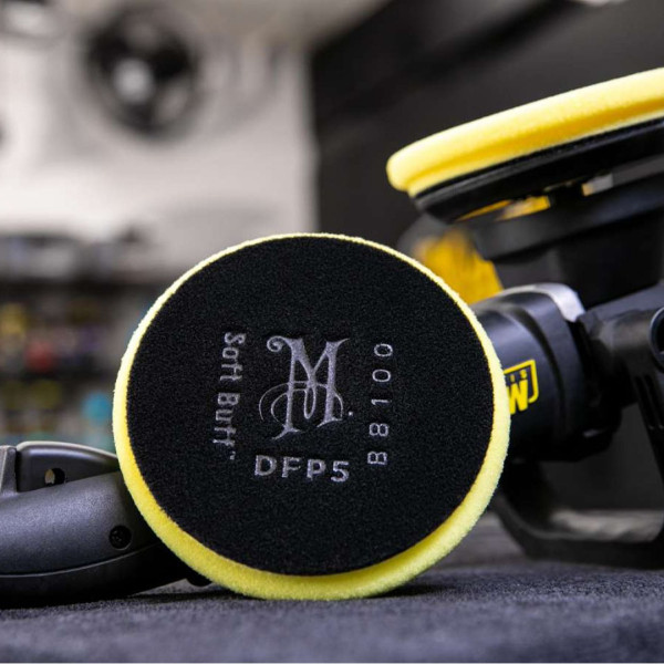 Полировальный круг средней жесткости Meguiar's DFP5 DA Soft Buff Foam Polishing Pad 5'', 12,7 см