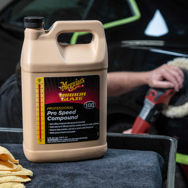 Универсальная полировальная паста Meguiar's Pro Speed Compound, 3.78 л (M10001)
