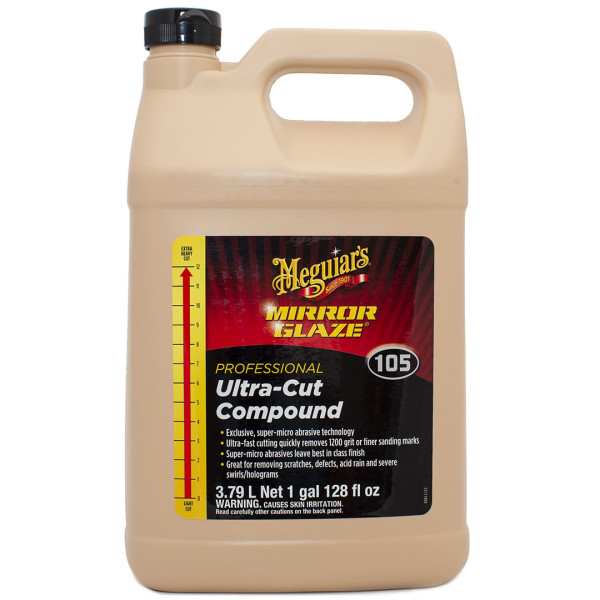 Полировальная паста ультра Meguiar's Ultra-Cut Compound, 3.78 л (M10501)