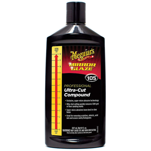 Полировальная паста ультра Meguiar's Ultra-Cut Compound, 237 мл (M10508)