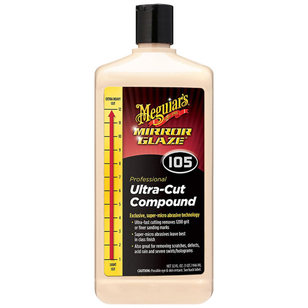 Полировальная паста ультра Meguiar's Ultra-Cut Compound, 946 мл (M10532)