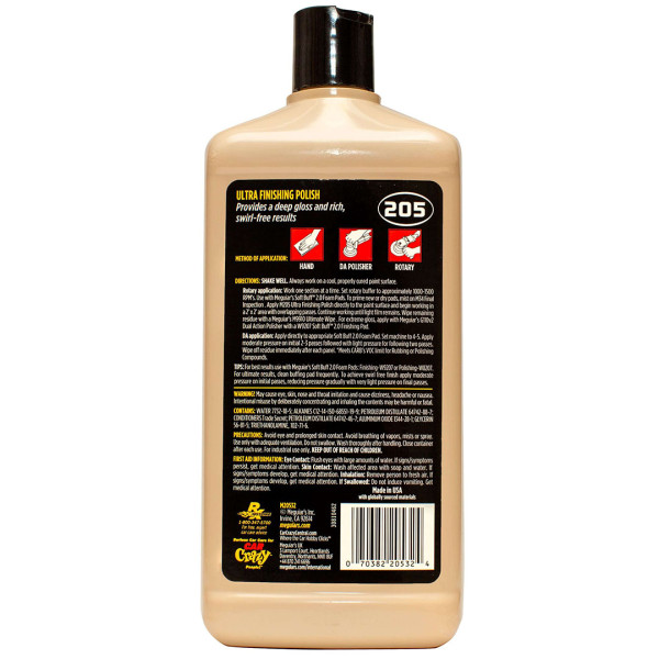 Полировальная паста ультра финишная Meguiar's Ultra Finishing Polish, 946 мл (M20532)