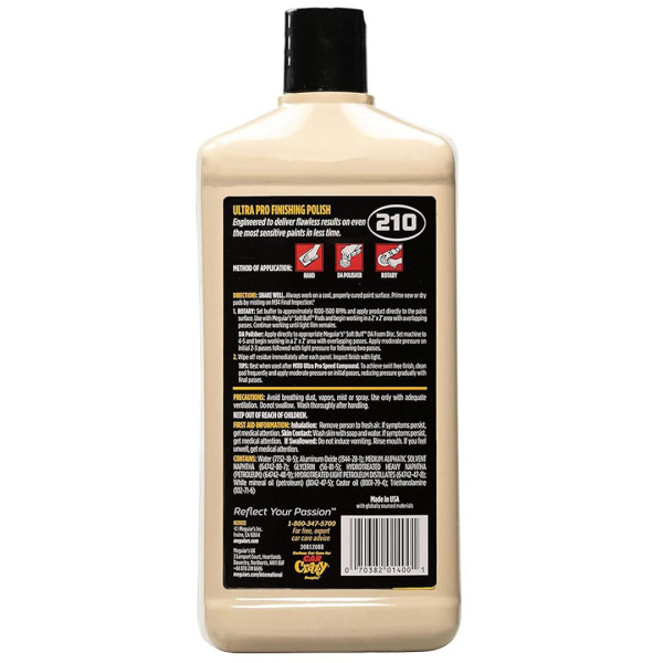 Финишная полировальная паста Meguiar's Ultra Pro Finishing Polish, 946 мл (M21032)
