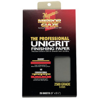 Водостойкая абразивная бумага Meguiar's Unigrit Finishing Papers P2000, 1шт (S2025)