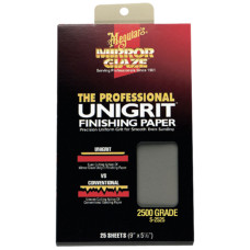 Водостойкая абразивная бумага Meguiar's Unigrit Finishing Papers P2000, 1шт (S2025)