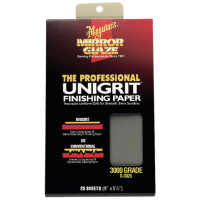 Водостойкая абразивная бумага Meguiar's Unigrit Finishing Papers P3000, 1шт (S3025)