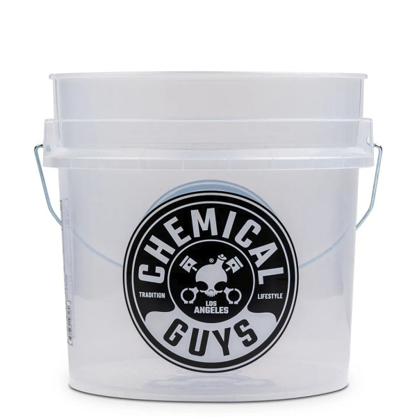 Ведро для ручной мойки Chemical Guys Heavy Duty Ultra Clear 16,5 л, White (ACC106)