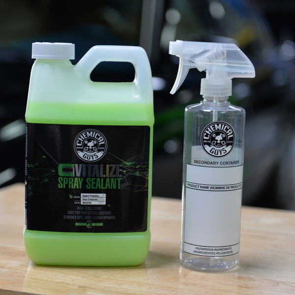 Набор ручных распылителей с бутылкой Chemical Guys Secondary Container Dilution Bottles 3шт, 473мл (ACC137)