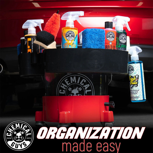 Органайзер на відро та візок Chemical Guys Freeloader Bucket & Dolly Organizer, Black (ACC621)