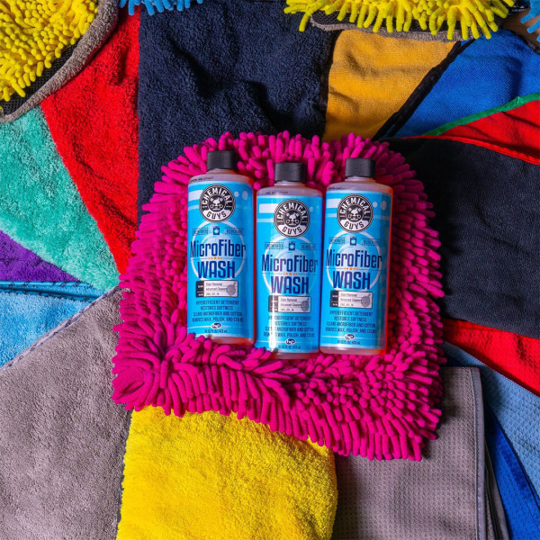 Шампунь для микрофибровых полотенец Chemical Guys Microfiber Wash Cleaning Detergent, 473 мл (CWS201_16)