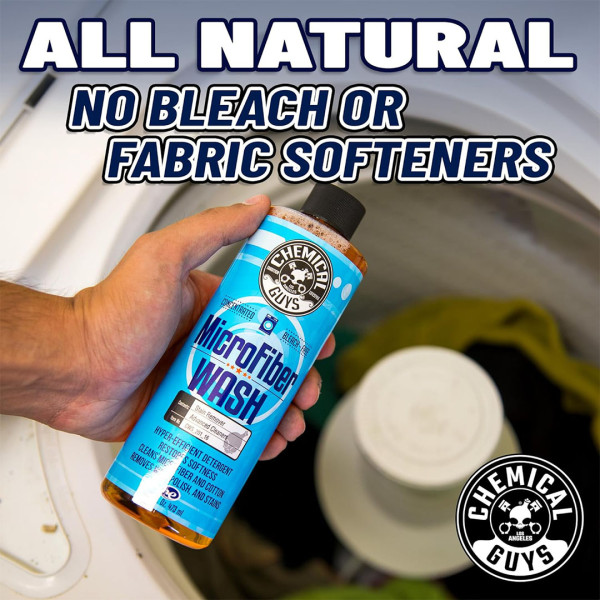 Шампунь для микрофибровых полотенец Chemical Guys Microfiber Wash Cleaning Detergent, 473 мл (CWS201_16)