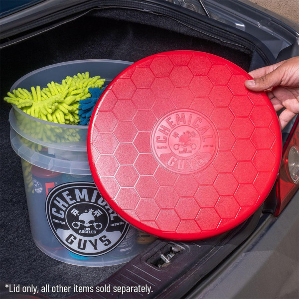Крышка для ведра Chemical Guys Bucket Lid, Red (IAI518)