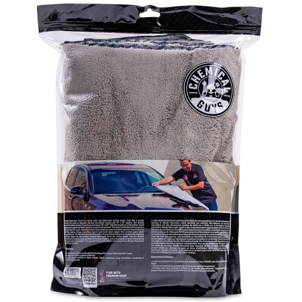 Полотенце для сушки Chemical Guys Woolly Mammoth Drying Towel, 64 x 91 см