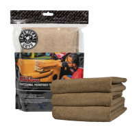 Полотенце из микрофибры Chemical Guys Workhorse Professional Grade 40 x 40 см 3шт, Tan (MIC344_03)