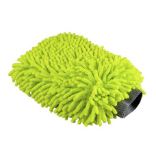Перчатка микрофибровая для мытья автомобиля Chemical Guys Chenille Wash Mitt, Green (MIC493)