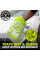 Перчатка микрофибровая для мытья автомобиля Chemical Guys Chenille Wash Mitt, Green (MIC493)