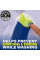 Перчатка микрофибровая для мытья автомобиля Chemical Guys Chenille Wash Mitt, Green (MIC493)