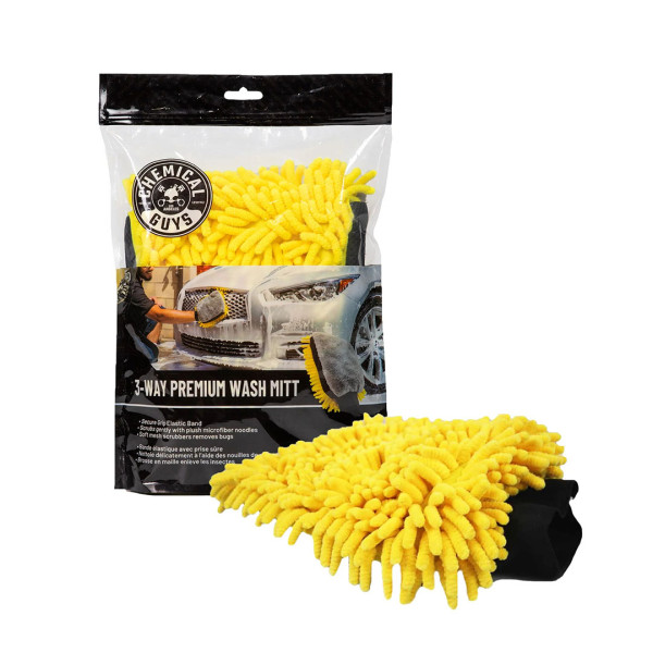 Перчатка для мойки 3-в-1 Chemical Guys 3-Way Premium Wash Mitt