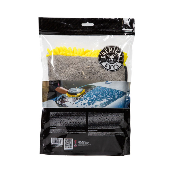 Перчатка для мойки 3-в-1 Chemical Guys 3-Way Premium Wash Mitt