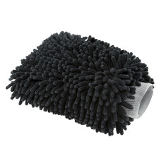 Перчатка микрофибровая для мытья автомобиля Chemical Guys Chenille Wash Mitt, Black (MIC498)
