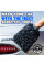 Перчатка микрофибровая для мытья автомобиля Chemical Guys Chenille Wash Mitt, Black (MIC498)