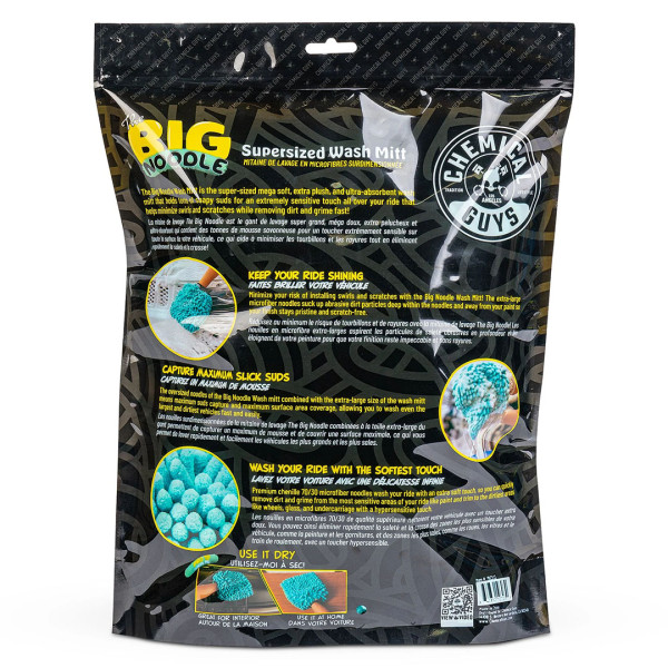 Рукавиця для мийки кузова Chemical Guys Big Noodle Supersized Wash Mitt