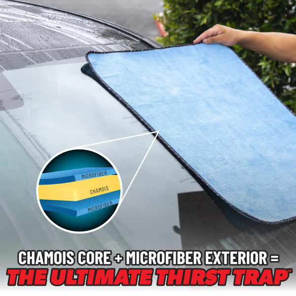 Полотенце для сушки Chemical Guys Thirst Trap Microfiber Chamois, 71 x 61 см