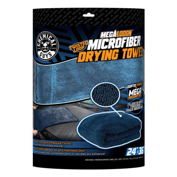 Полотенце для сушки Chemical Guys Megalodon Microfiber Drying Towel, 91 x 61 см